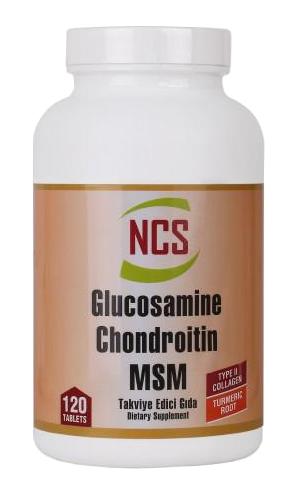 Ncs Chondroitin Msm Type II Collagen Turmeric Glukozamin 120 Tablet