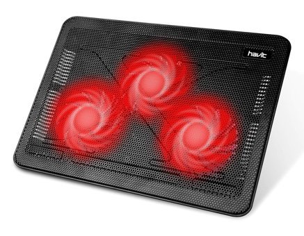 Havit 3 Fanlı Plastik 17 inç Laptop Soğutucu