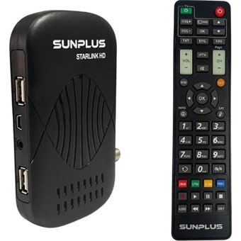 Sunplus Starlink Turbo İnternetli Mini Çanaklı-Çanaksız Full HD Uydu Alıcısı