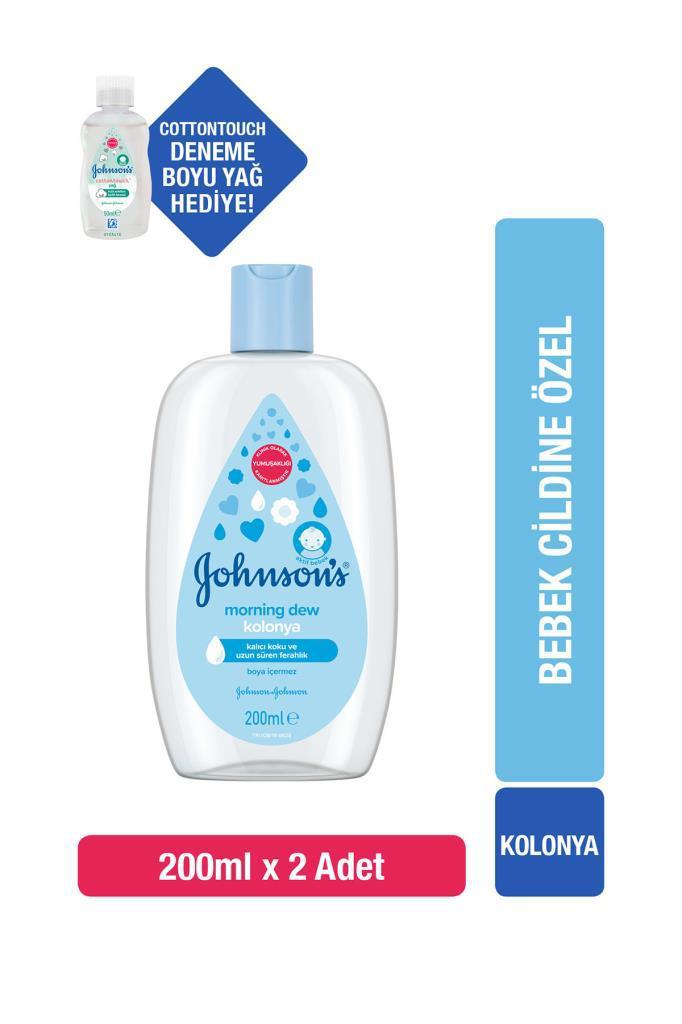 Johnson's Morning Dew Bebek Kolonyası 2x200 ml