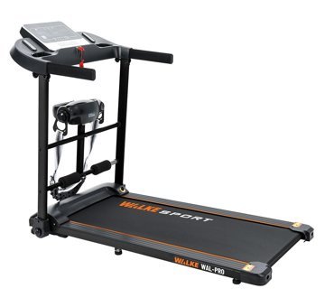 Walke Wal-Pro 12 Programlı 120 kg Kapasiteli Motorlu Koşu Bandı Siyah
