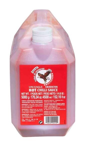 Thaiworld Uni Eagle Sarımsaklı 5 kg Red Pepper Acı Sos