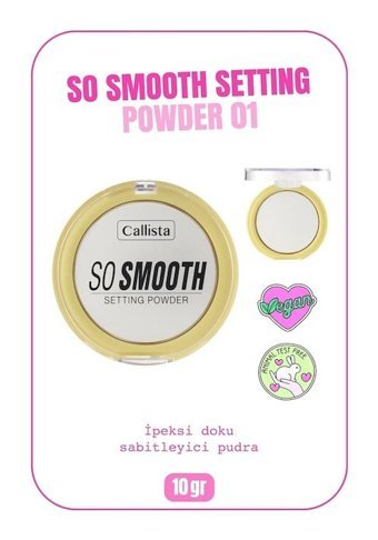 Callista So Smooth 01 Bake Me Up Transparan Kompakt Pudra