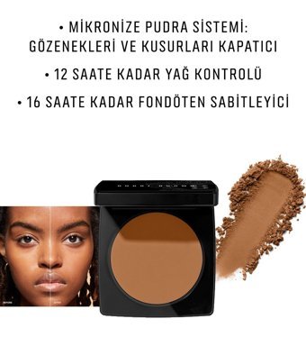 Bobbi Brown Sheer Finish Pressed Powder Golden Brown Kompakt Pudra