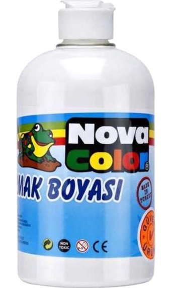 Nova Color 500 gr Tekli Beyaz Parmak Boyası