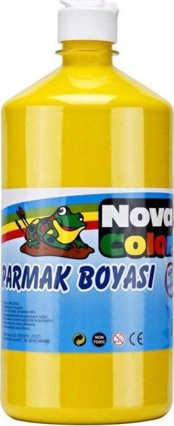 Nova Color NC-315 1 kg Tekli Sarı Parmak Boyası