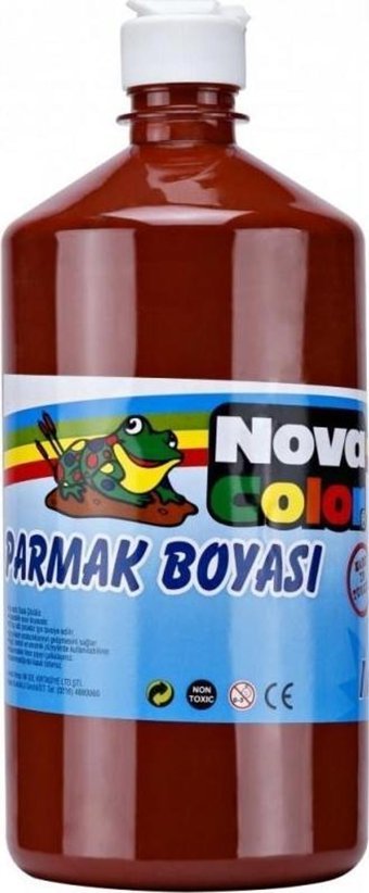 Nova Color NC-394 1 kg Tekli Kahverengi Parmak Boyası