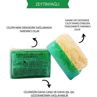 Naturix Organik Zeytinyağ Katı Sabun 130 gr