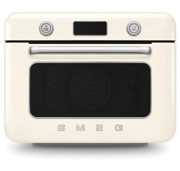 Smeg 50’s Style Izgaralı Dijital Retro Fanlı Mini Fırın Krem