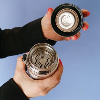Shinee Sport Paslanmaz Çelik 800 ml Outdoor Termos Termos Yeşil