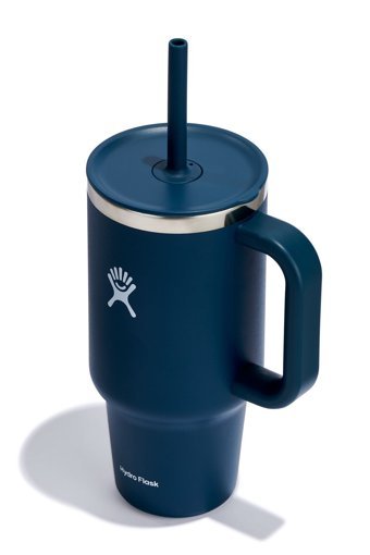 Hydro Flask Seyahat Paslanmaz Çelik 946 ml Pipetli Outdoor Bardak Termos İndigo