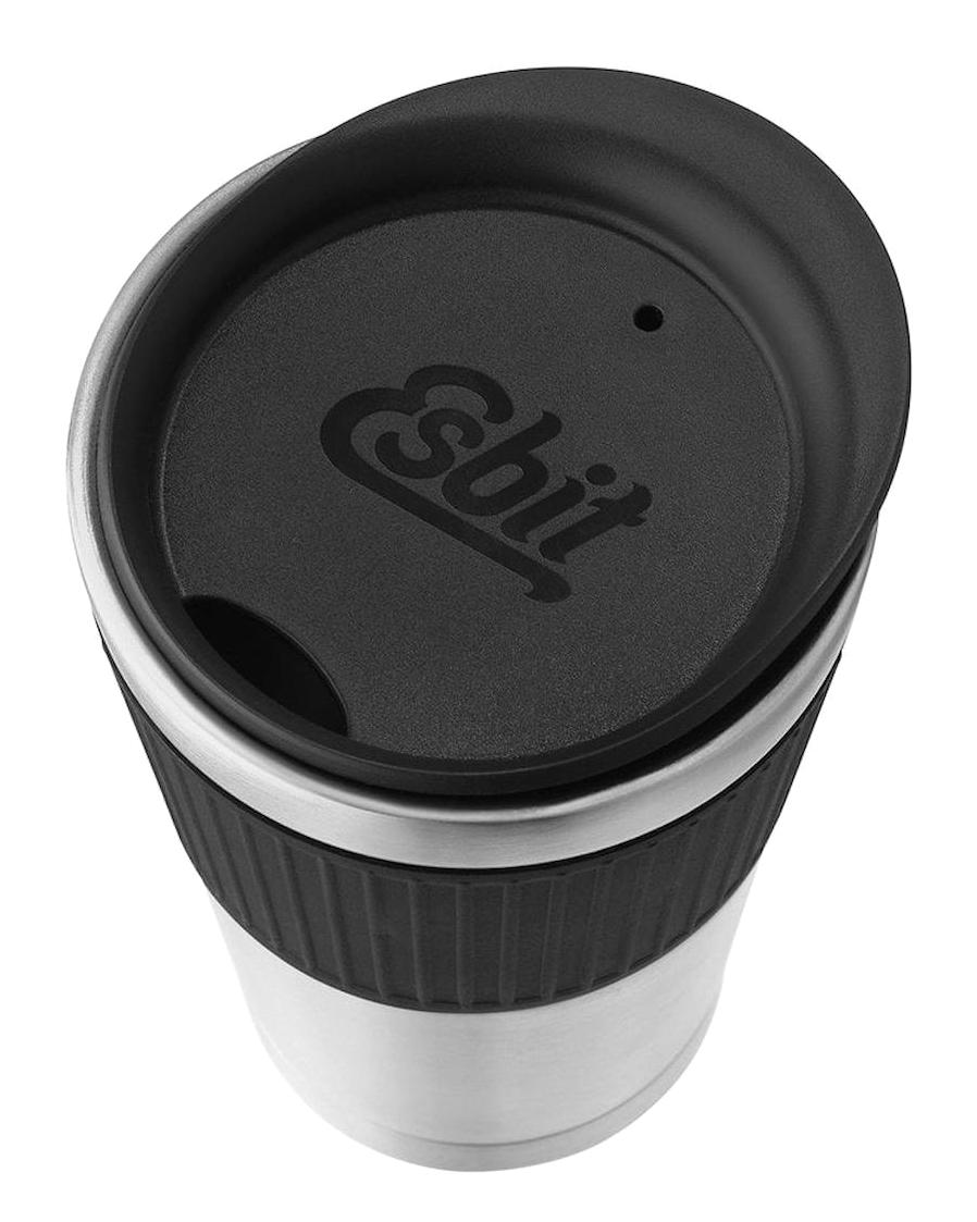 Esbit Sculptor Çelik - Silikon 550 ml Bardak Termos Gri