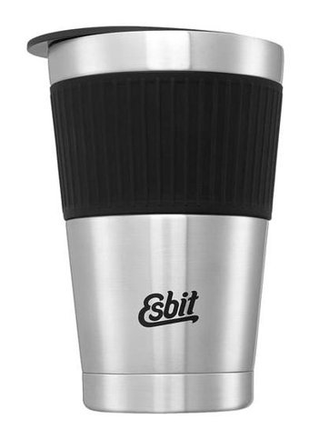 Esbit Sculptor Çelik - Silikon 550 ml Bardak Termos Gri