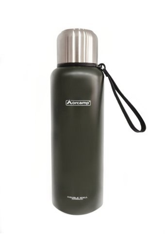 Xsay Kamp Paslanmaz Çelik 1.5 lt Outdoor Termos Termos Siyah