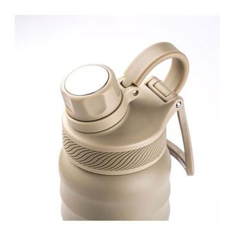 Tantitoni Heng Paslanmaz Çelik 945 ml Pipetli Outdoor Termos Termos Bej