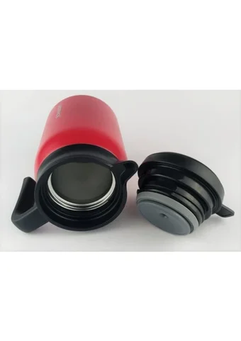 Uzspace Office Serisi Paslanmaz Çelik 830 ml Outdoor Sürahi Termos Kırmızı