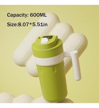 Vagonlife Vgn 2009 Evet 600 ml Outdoor Bardak Termos Yeşil
