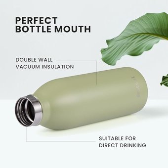 Autsel Sport Paslanmaz Çelik 500 ml Outdoor Şişe Termos Yeşil