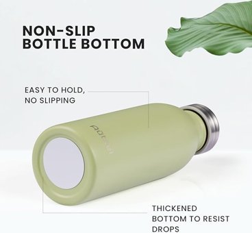 Autsel Sport Paslanmaz Çelik 500 ml Outdoor Şişe Termos Yeşil