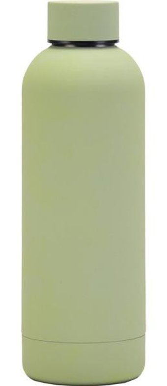 Vuitton Termos Paslanmaz Çelik 500 ml Outdoor Şişe Termos Yeşil