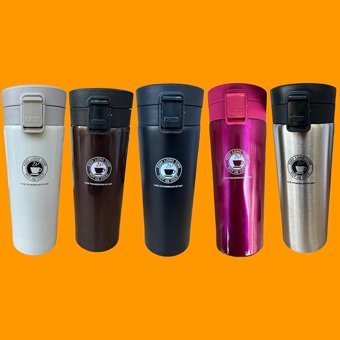 Arow Süper Trend - D-281 Paslanmaz Çelik 500 ml Outdoor Bardak Termos Kahverengi