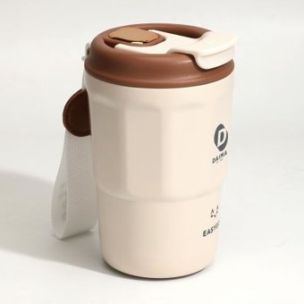 Daima EasyGo Paslanmaz Çelik 380 ml Outdoor Bardak Termos Beyaz