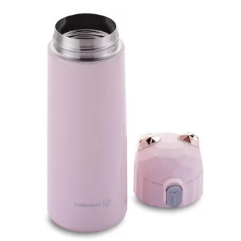 Korkmaz Bambino Plus - A743 Paslanmaz Çelik 350 ml Outdoor Matara Termos Beyaz