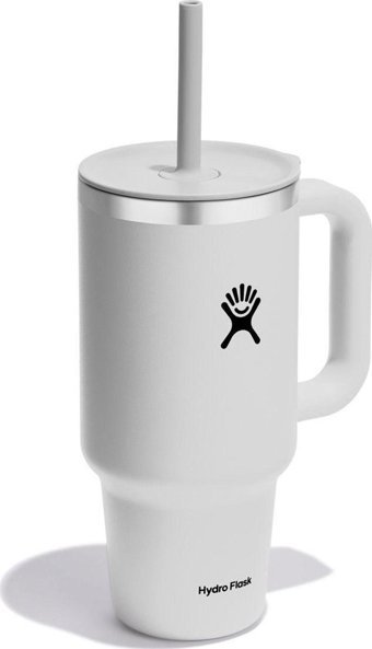 Hydro Flask HF-TT32PS110 Paslanmaz Çelik 946 ml Pipetli Outdoor Bardak Termos Beyaz