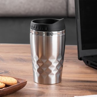 Porsima 5554 Paslanmaz Çelik 350 ml Outdoor Bardak Termos Gümüş