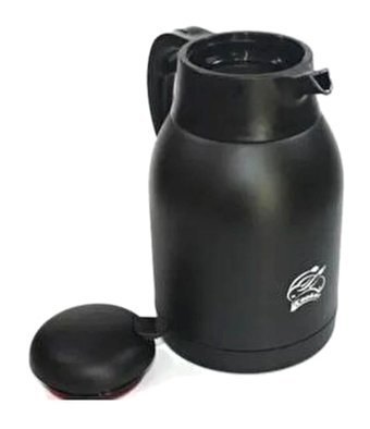 Cooker Bitter Çelik 2 lt Outdoor Çaydanlık Termos Siyah