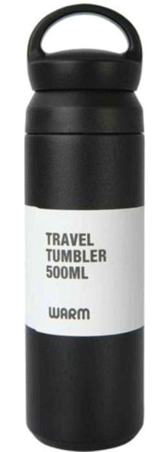 Flyon Look Warm Paslanmaz Çelik 500 ml Outdoor Termos Termos Siyah