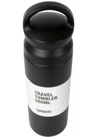 Flyon Look Warm Paslanmaz Çelik 500 ml Outdoor Termos Termos Siyah