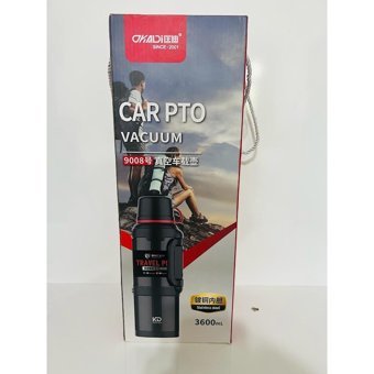 Okady Since 2001 Paslanmaz Çelik 3.6 lt Outdoor Termos Termos Siyah
