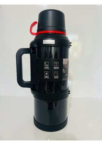 Okady Since 2001 Paslanmaz Çelik 3.6 lt Outdoor Termos Termos Siyah