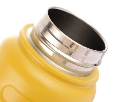Tyeso Drum Paslanmaz Çelik 1 lt Outdoor Şişe Termos Siyah