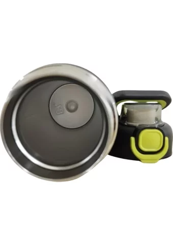 Daima Keep Go Paslanmaz Çelik 750 ml Pipetli Outdoor Termos Termos Siyah