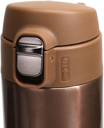 Daima Handy Paslanmaz Çelik 520 ml Outdoor Termos Termos Bronz