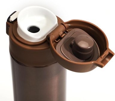Daima Handy Paslanmaz Çelik 520 ml Outdoor Termos Termos Bronz