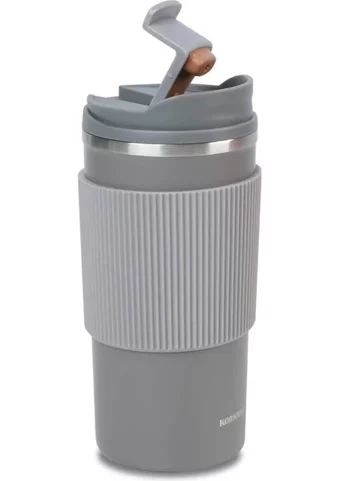 Korkmaz Freedom Plus - A5539-2 Paslanmaz Çelik 480 ml Outdoor Bardak Termos Gri