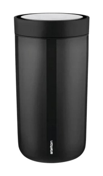 Stelton To Go Click Paslanmaz Çelik 0.2 lt Outdoor Bardak Termos Siyah