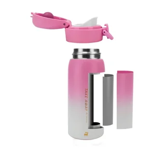 Karaca Skyfall Çelik 350 ml Outdoor Termos Termos Fuşya