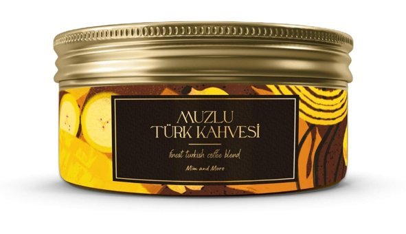 Mim And More Aromalı Muzlu Orta Kavrulmuş Türk Kahvesi 150 gr
