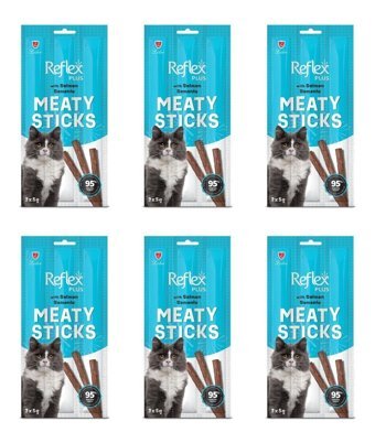 Reflex Meaty Sticks Somonlu Yetişkin Kedi Maması 90 gr