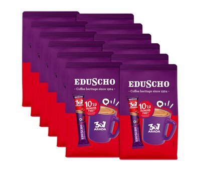 Eduscho 3'ü 1 Arada 17.5 gr 120 Adet Hazır Kahve