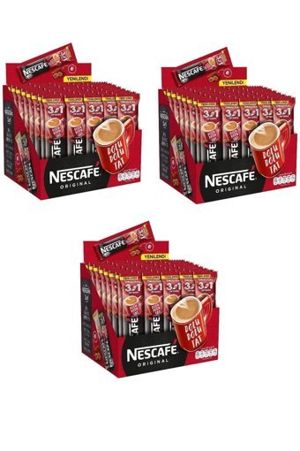Nescafe 3'ü 1 Arada 624 gr 144 Adet Hazır Kahve