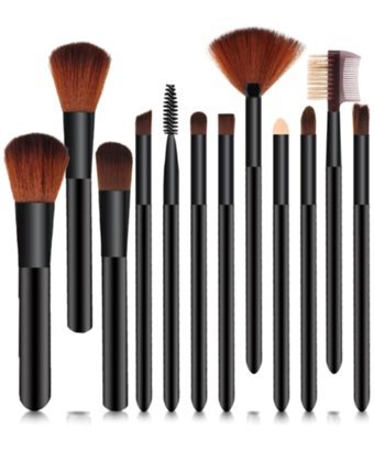Roesıa Rose Cosmetics Silindir Model 12'li Makyaj Fırça Seti