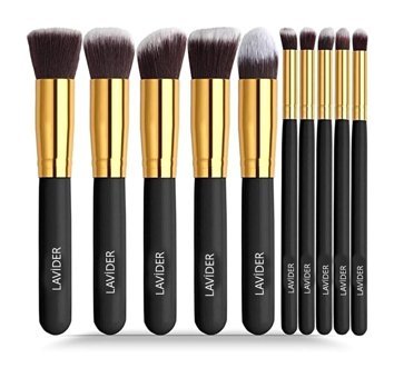Catrice Cosmetic 10'lu Makyaj Fırça Seti Siyah