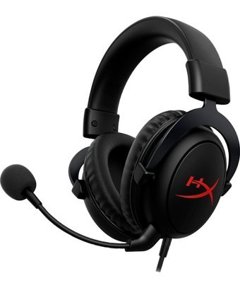 HyperX Cloud Core Gürültü Önleyici Mikrofonlu Kablolu Kulak Üstü Oyuncu Kulaklığı Siyah