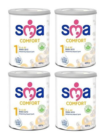 Sma Comfort Probiyotikli 1 Numara Bebek Sütü 4x400 gr