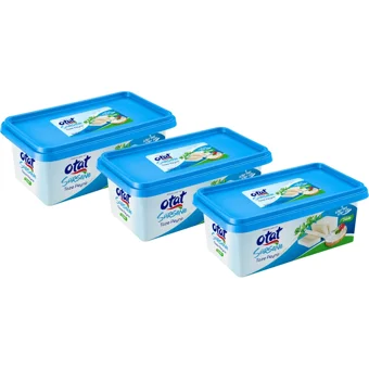 Otat Sade Kaymaklı Beyaz İnek Peyniri 3x600 gr